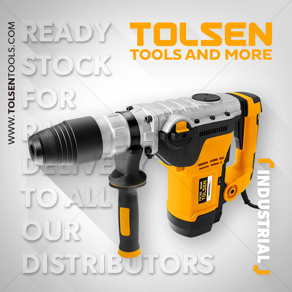 TOLSEN 88540, 1250w Rotary Hammer, SDS MAX chuck, 40mm;_img_3