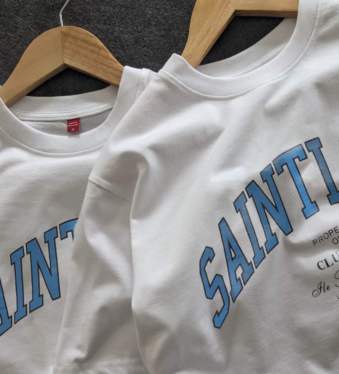 White oversized t-shirt -Saint Louis_img_1