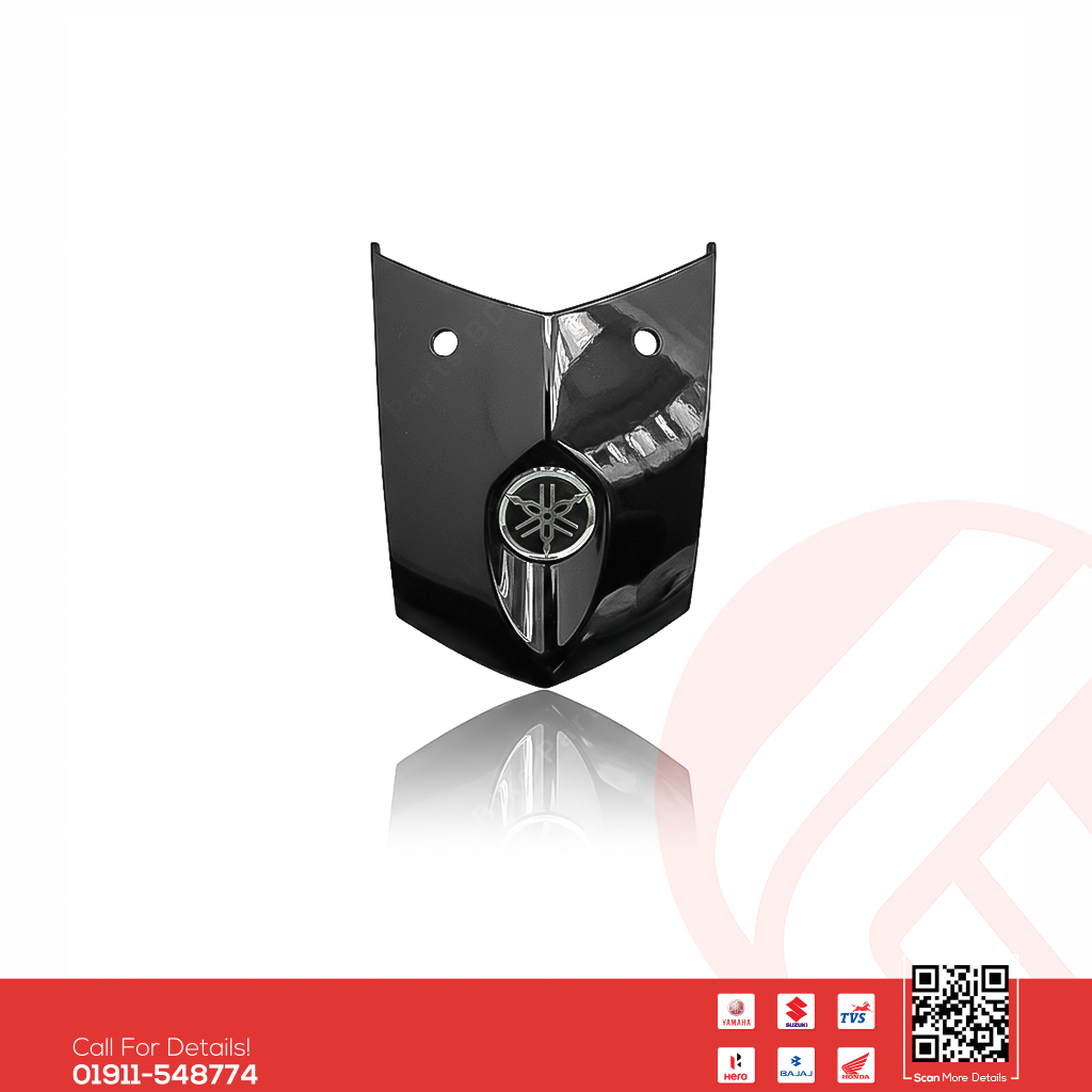 Cover-5 (Glossy Black) for Yamaha FZS V2 (Dark Night) bike.