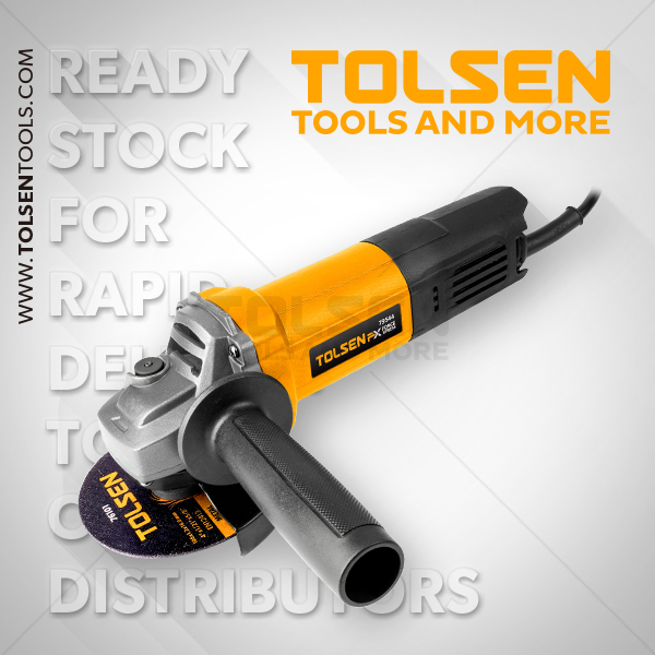 TOLSEN 79544, Angle Grinder 4", 710W, 100mm, Copper Motor Model: 79544_img_3