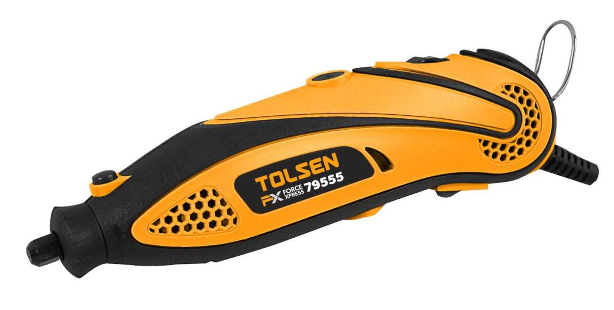 TOLSEN 79555, 108Pcs Rotary Tool Set w/ Hard Case 130W Die Grinder Model: 79555_img_2