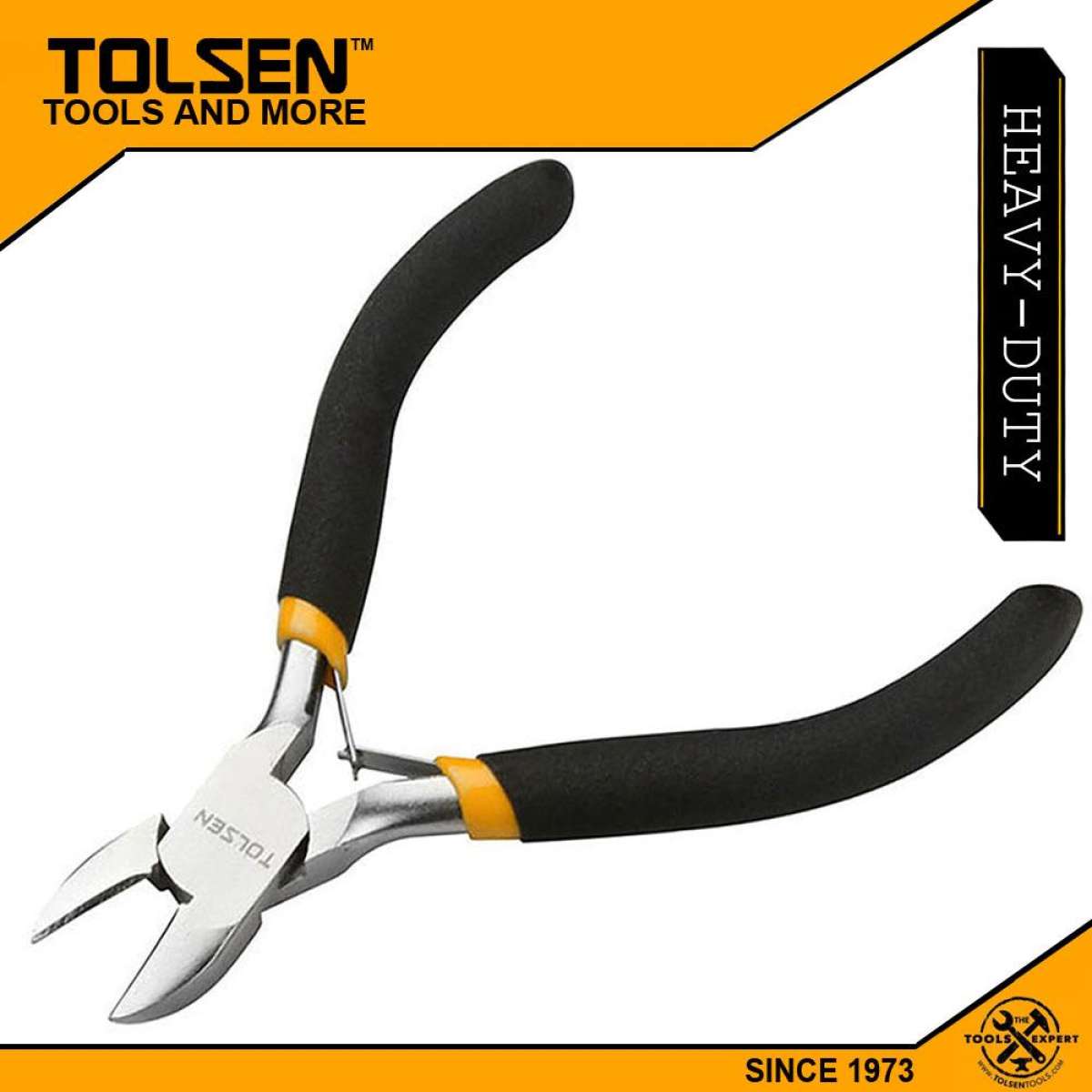 TOLSEN 4.5" Mini Diagonal cutting Pliers Model 10033_img_5