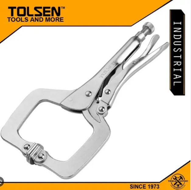 TOLSEN 11" Locking Pliers Vise Grip (280mm) C-Clamp Industrial Series Model 10056_img_1