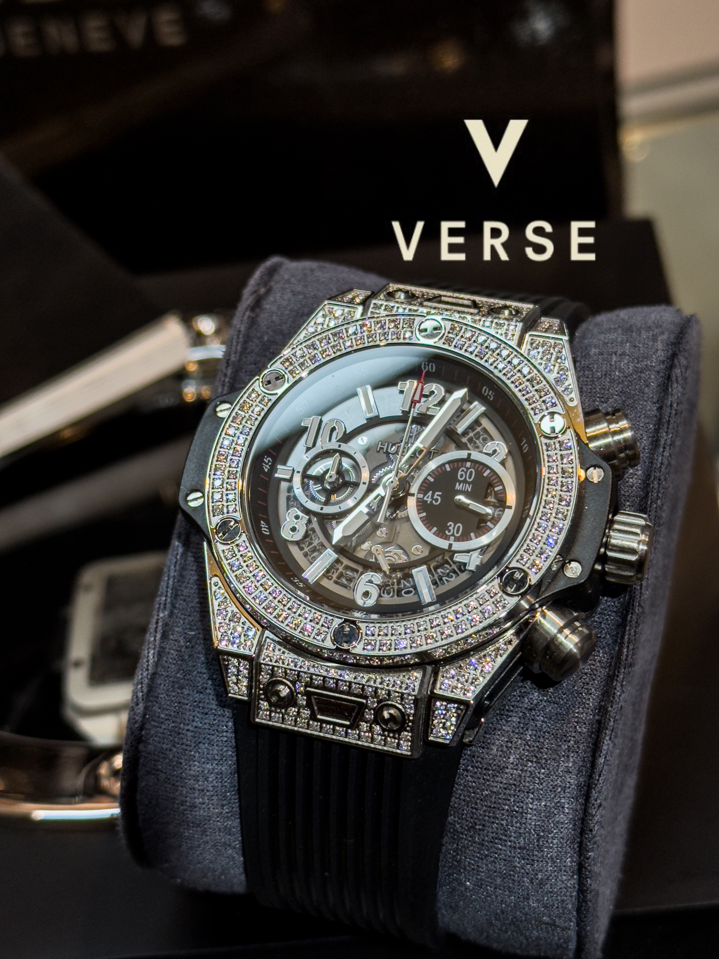 Hublot Big Bang Unico Titanium Pavé AAA