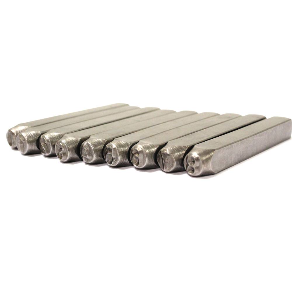 Tolsen 6mm Steel Number Punch ( 9Pcs ) Stamp Set Model: 25097_img_2