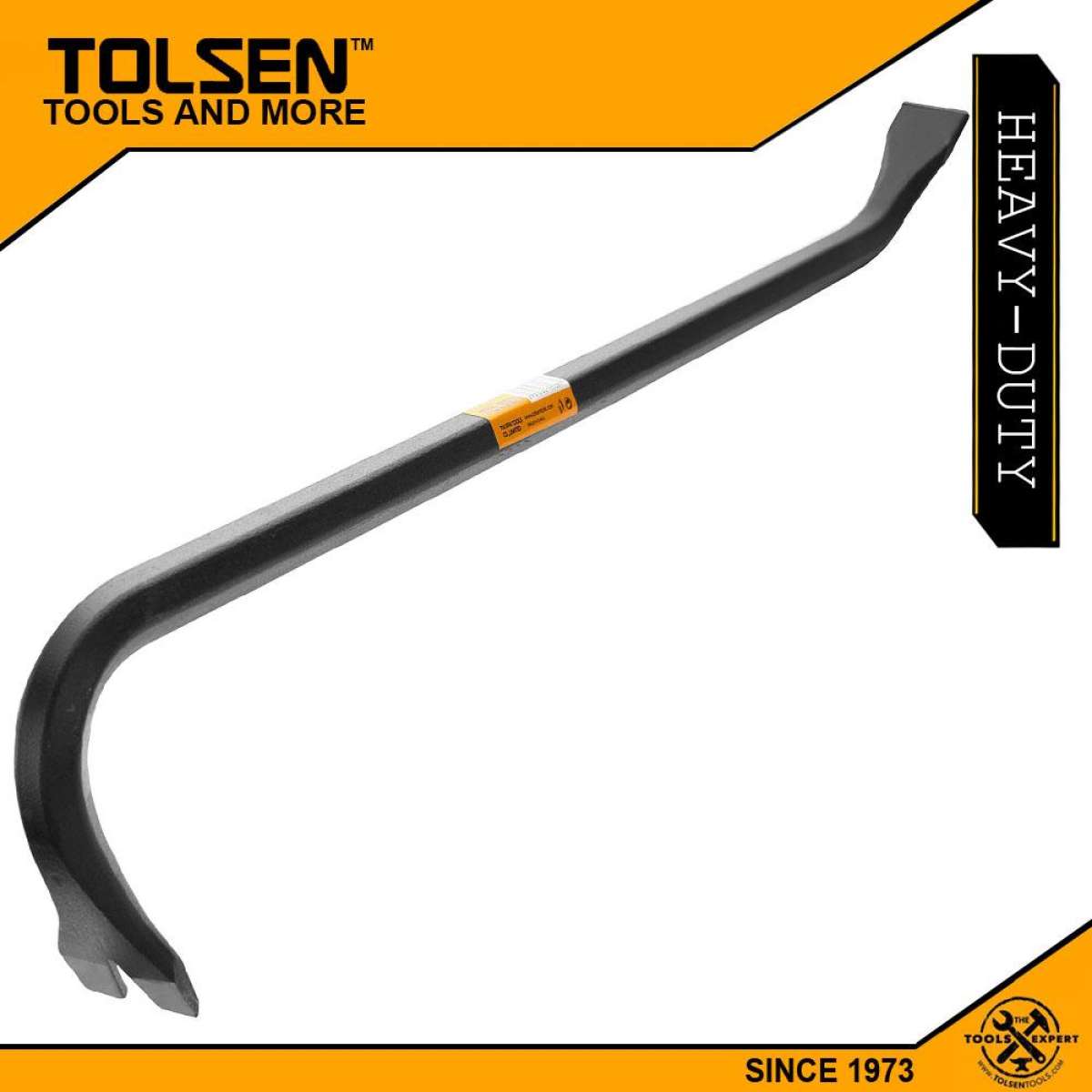 Tolsen Crow Wrecking Bar Forged Steel (750X18mm) 25111
