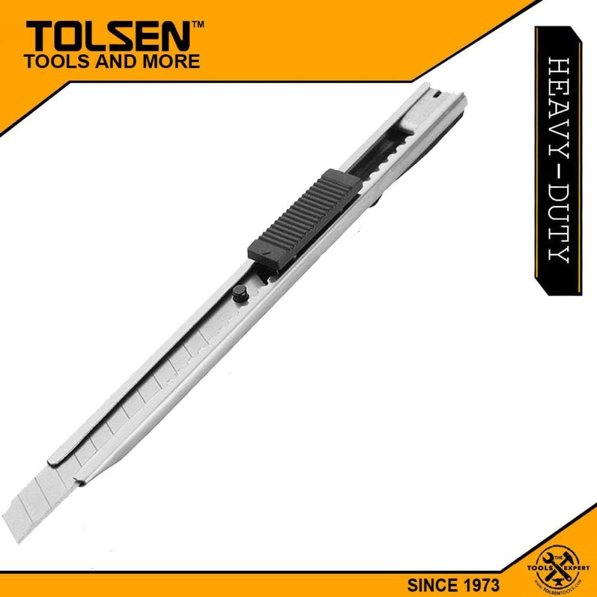 Tolsen Cutter Snap Off Stainless Case (9x80mm) Model: 30005_img_1