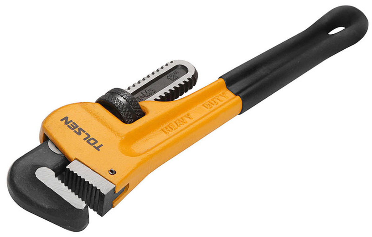 TOLSEN Pipe Wrench 12" or 300mm Industrial Series 10069