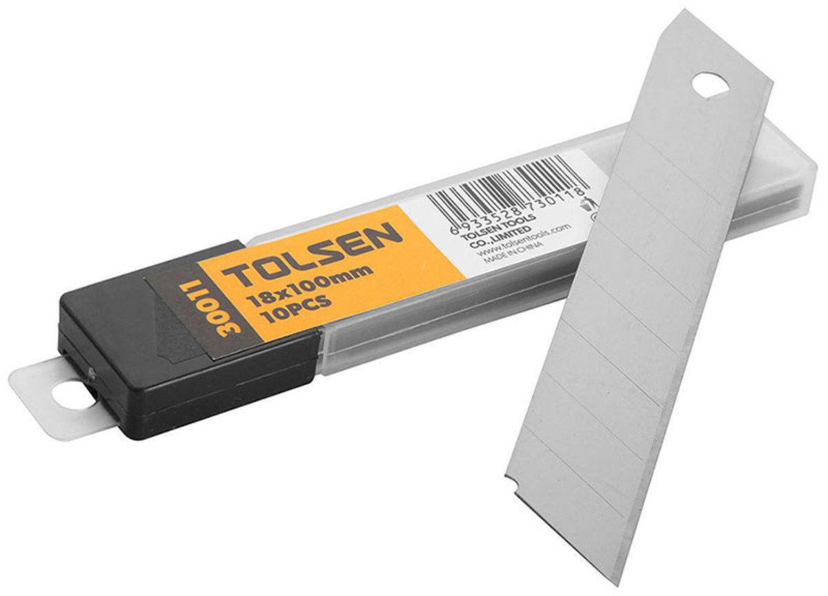 Tolsen 10 Pieces Blade Refill Set 18x100mm Model: 30011_img_2