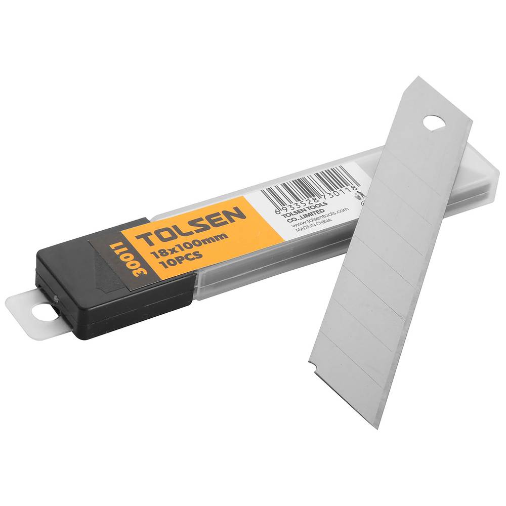 Tolsen 10 Pieces Blade Refill Set 18x100mm Model: 30011_img_4