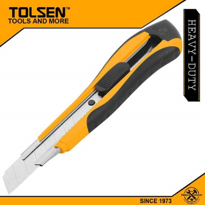 TOLSEN Snap Off Cutter w/ Self Lock (18x100mm) Model: 30015