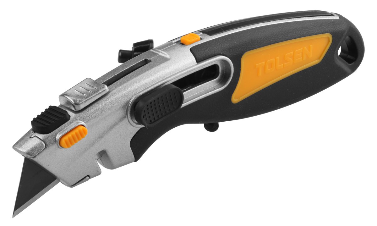 TOLSEN Utility Cutter Dual Function w/ Auto Lock and Retractable (SK2) Model: 30019_img_3