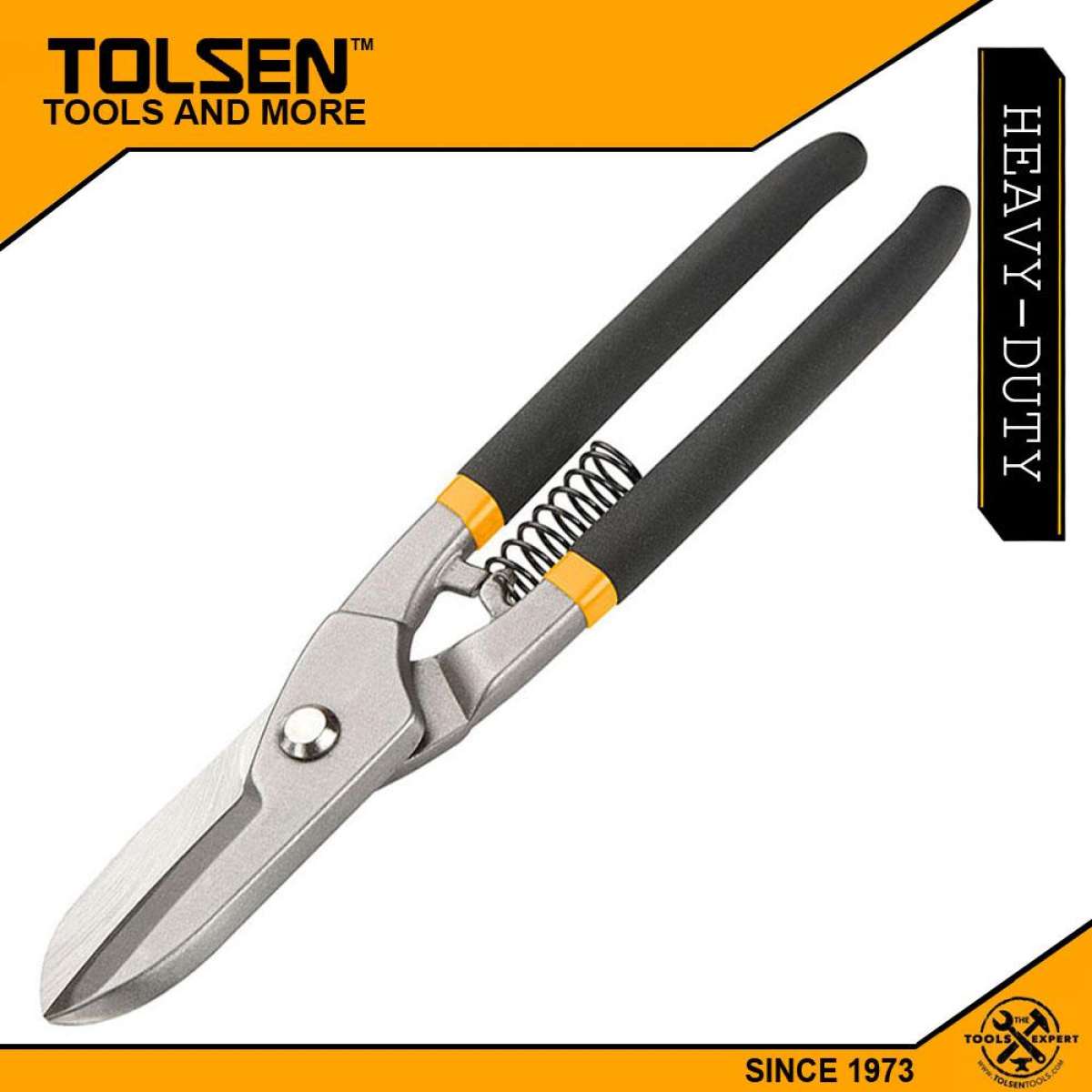 TOLSEN 10" Professional Tinman's Snips (250mm) Model: 30030_img_1