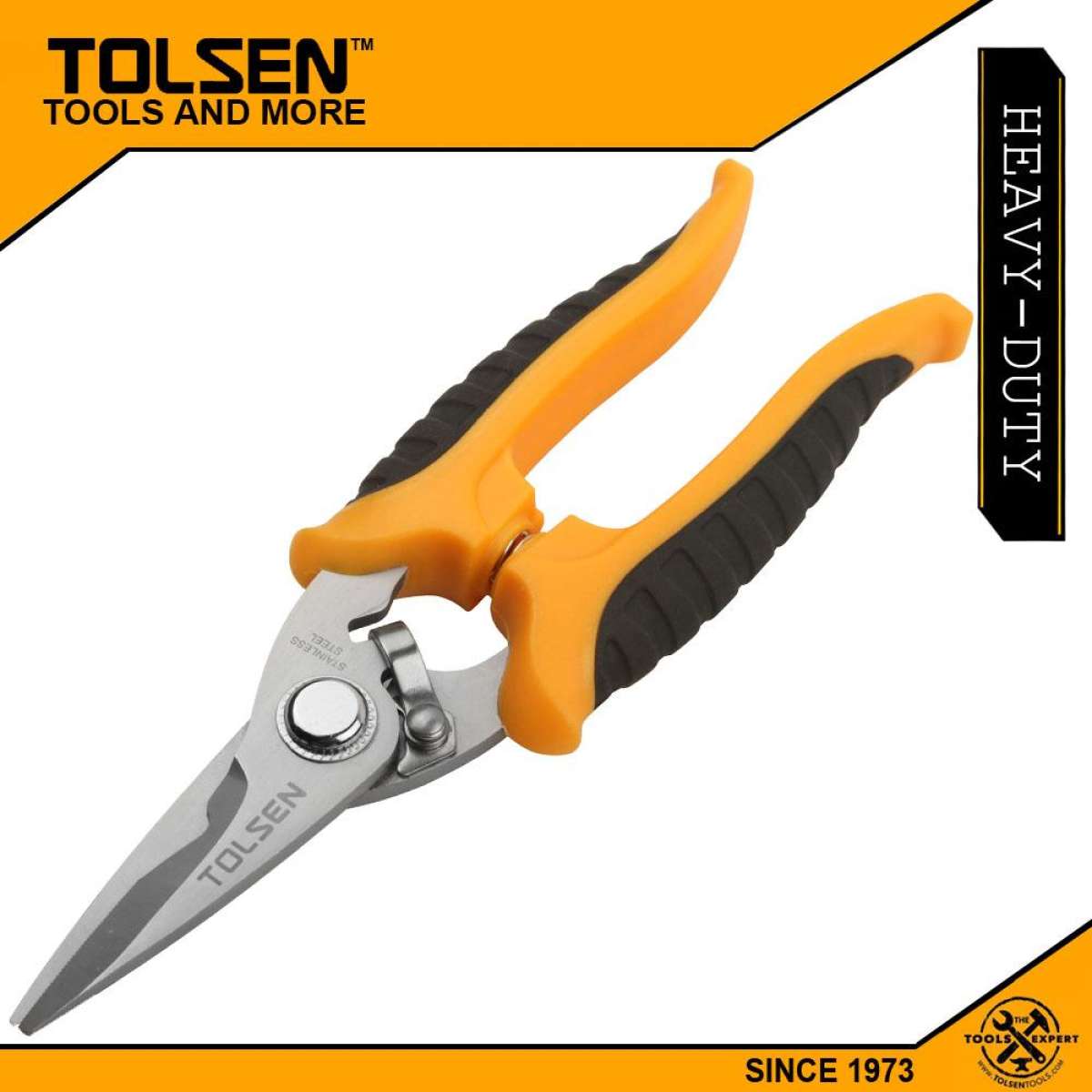 Tolsen 7" Multi-Purpose Scissor (180mm) Model: 30042_img_1