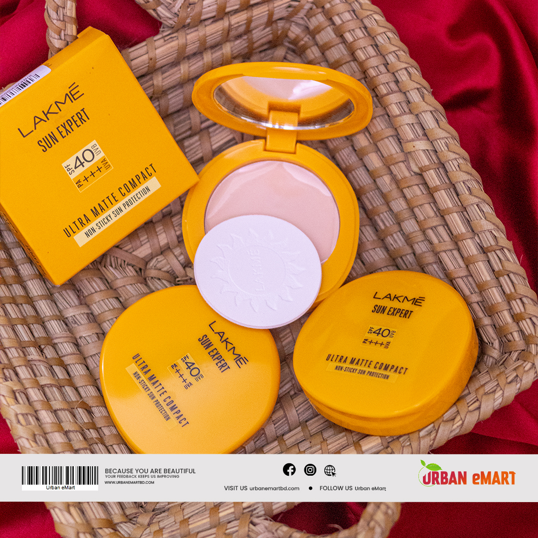 Lakme Sun Expert Ultra Matte SPF 40 PA+++ Compact, 7 gm_img_2