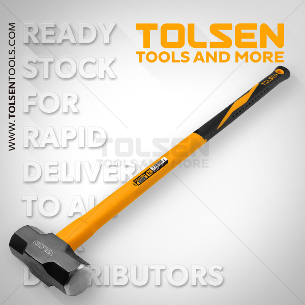 Tolsen Sledge Hammer (4.5kg / 10lbs) Fiberglass Handle 25047_img_2