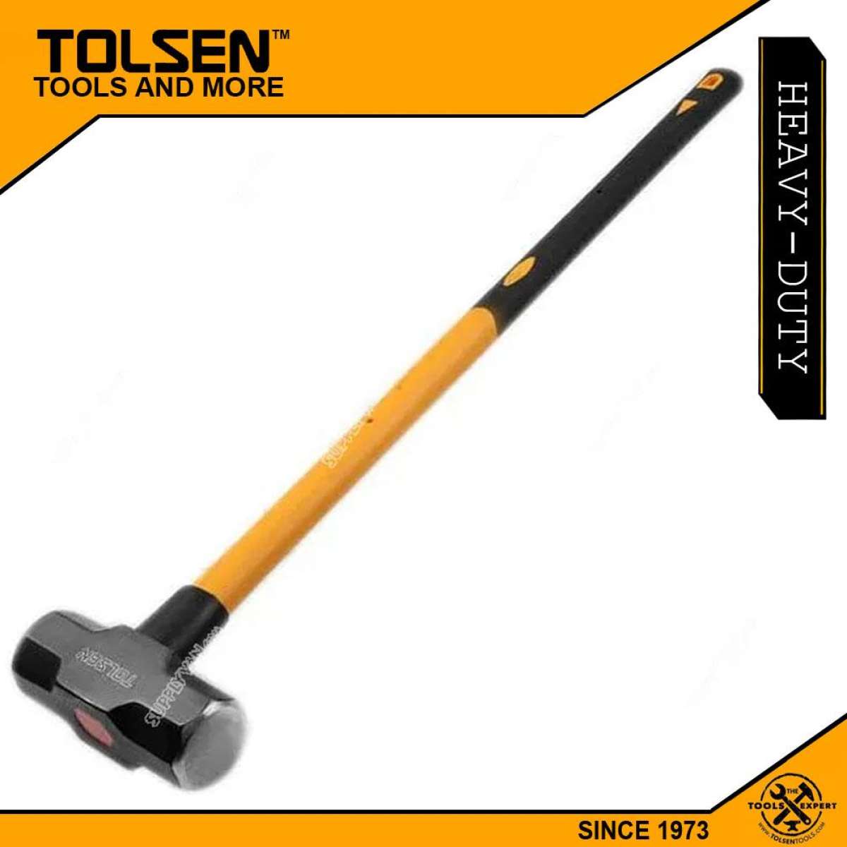 Tolsen Sledge Hammer (4.5kg / 10lbs) Fiberglass Handle 25047_img_3