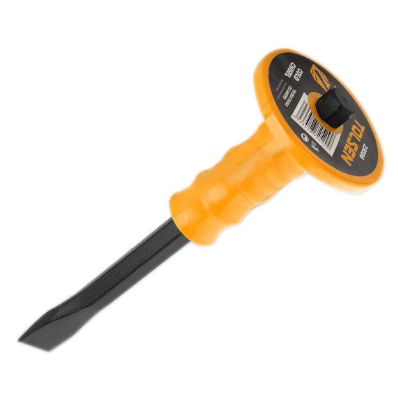 TOLSEN Flat-tip Chisel with Hand Protection 300 mm / 25089