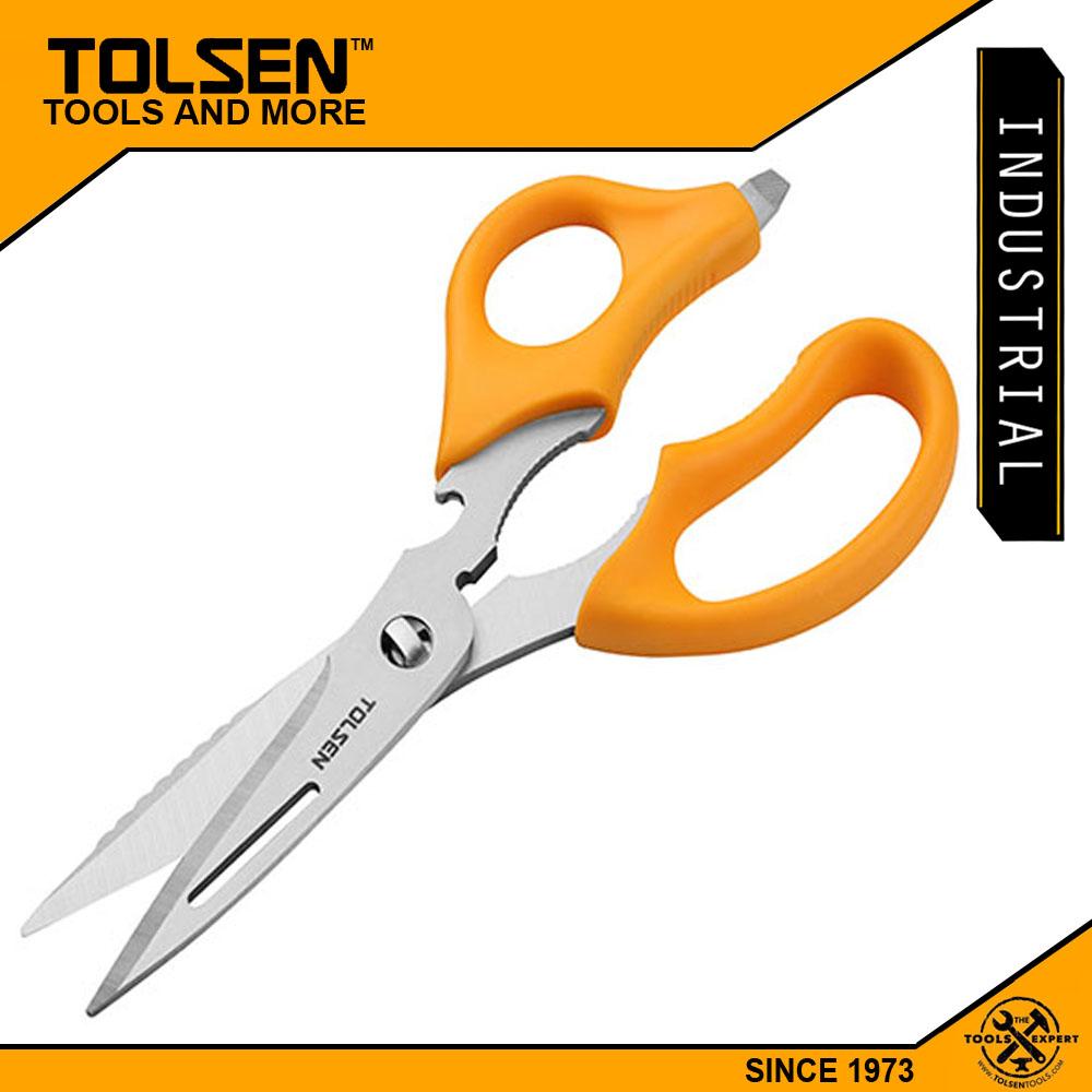 Tolsen Multi-Purpose Scissors Non-Slip Handle Model: 30049_img_4