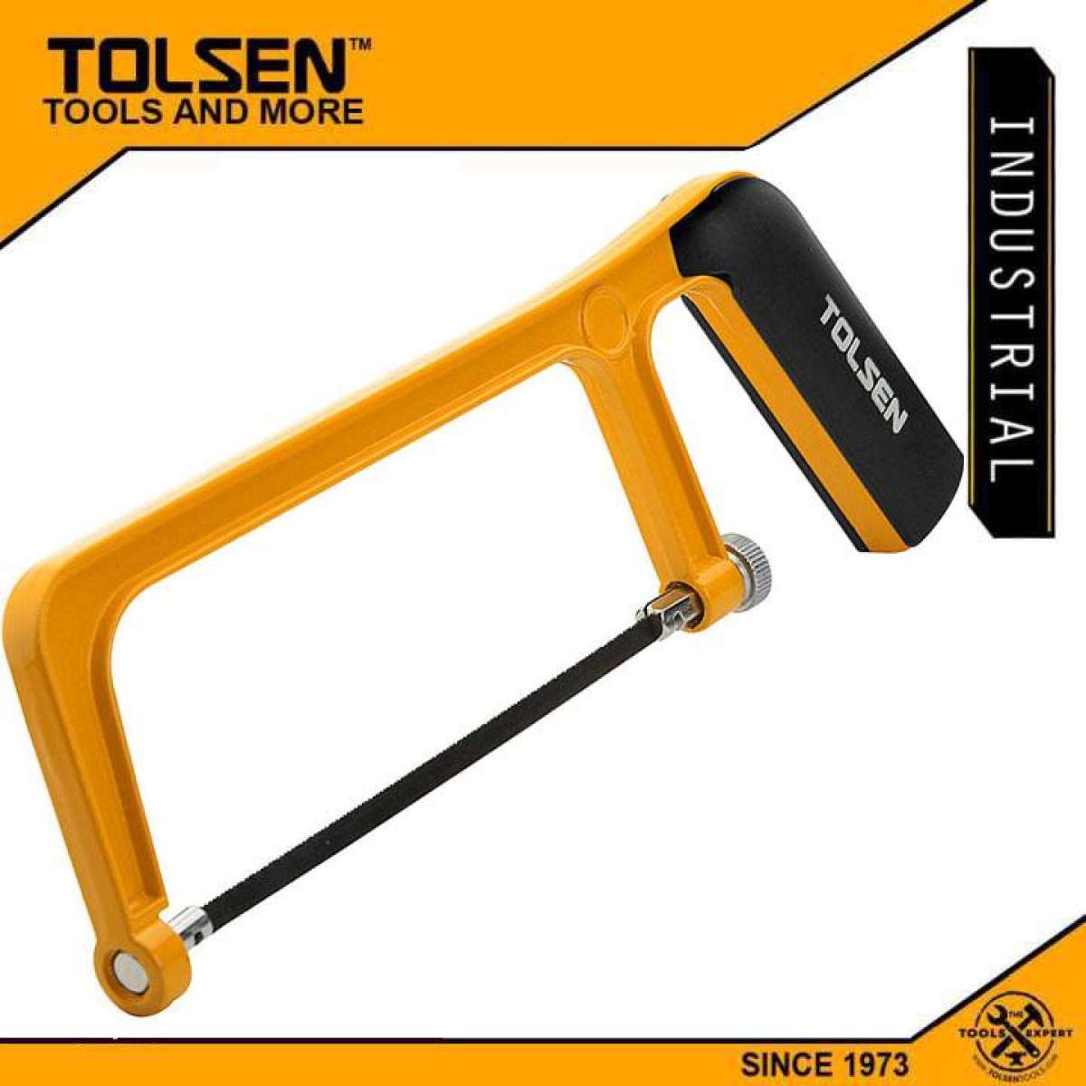 Tolsen Mini Hacksaw Frame w/ 1pc Free Blade (150mm, 6") Model:30051_img_1