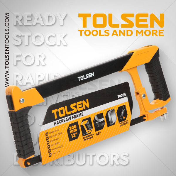 Tolsen 12" Square Hacksaw Frame ( 300mm ) Model: 30054_img_2