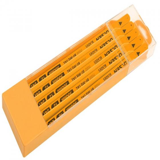 Tolsen 10Pcs Hacksaw HSS Bi-Metal Steel Blade Refill (12" x 1/2" x 24T) Model: 30065_img_1