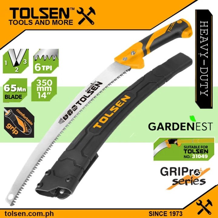 Tolsen Garden Pruning Saw w/ Hard Casing (330mm) Model:31046_img_2