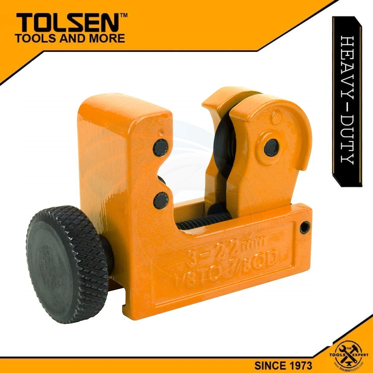 Tolsen 3-22 mm Mini Pipe Cutter Copper Brass Plastic Pipe Tubing Plumbing Cutting Model: 33003_img_1