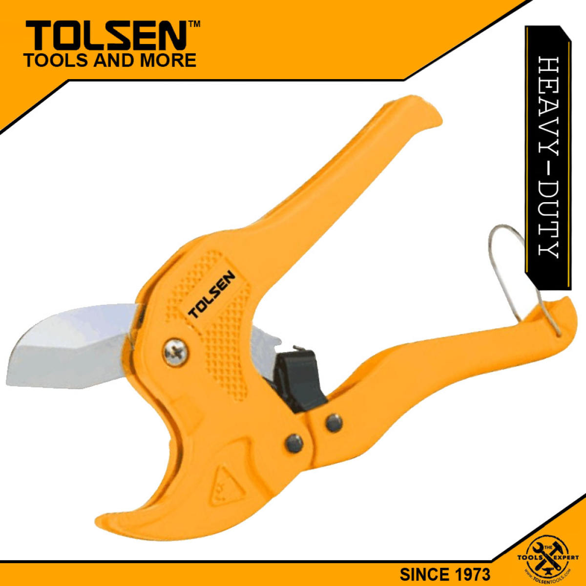 Tolsen 8" PVC Pipes Cutter (200mm) Aluminium Body Model: 33100_img_1