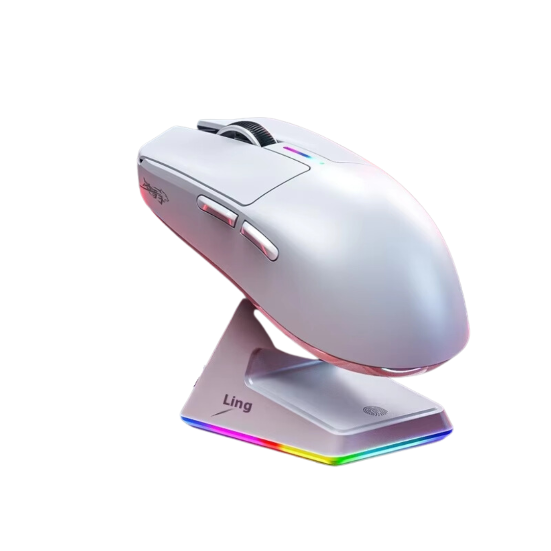 LINGBAO M6 Wireless Tri-Mode Gaming Mouse With Dock_img_0