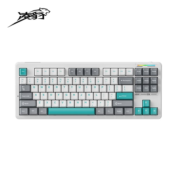 LINGBAO K87 Tri-Mode HI-FI Wireless RGB Mechanical Keyboard_img_1
