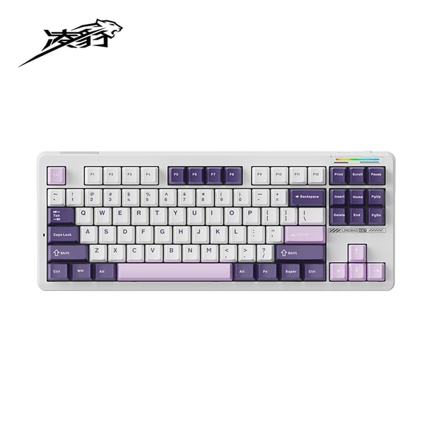 LINGBAO K87 Tri-Mode HI-FI Wireless RGB Mechanical Keyboard_img_3