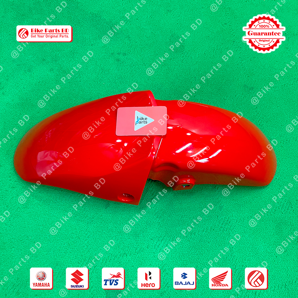 Mudguard (Glossy Red) for Suzuki Gixxer & Gixxer SF (Old & new model) bike._img_0
