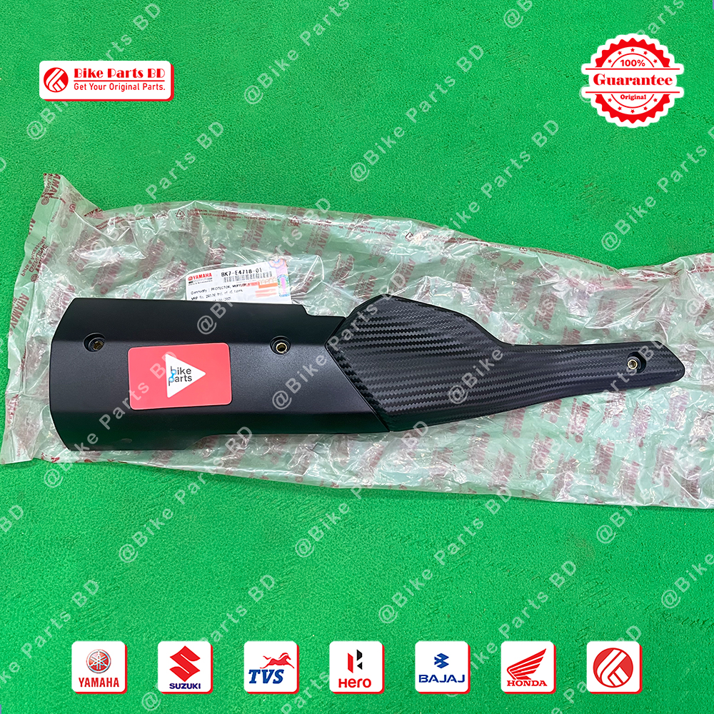 Silencer Muffler Cover for Yamaha R15 V3 bike._img_1