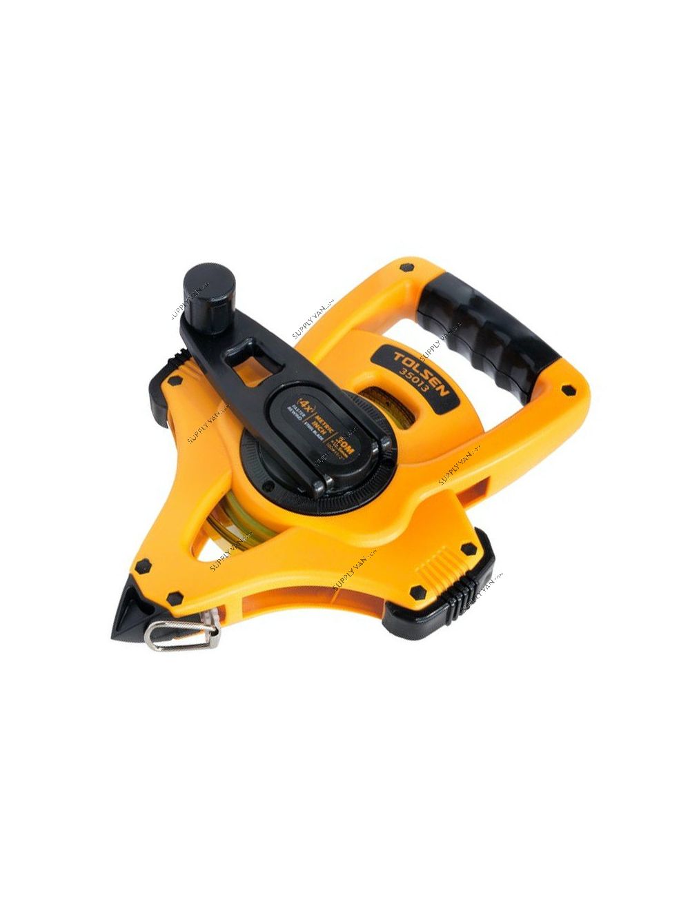 Tolsen 100ft Steel Measuring Tape (100ft x 1/2) Metric and Inch Model: 35013_img_2