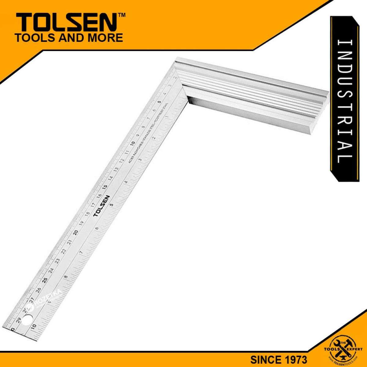 Tolsen 10" Aluminum Alloy Angle Square (10") Industrial Grade Model: 35038