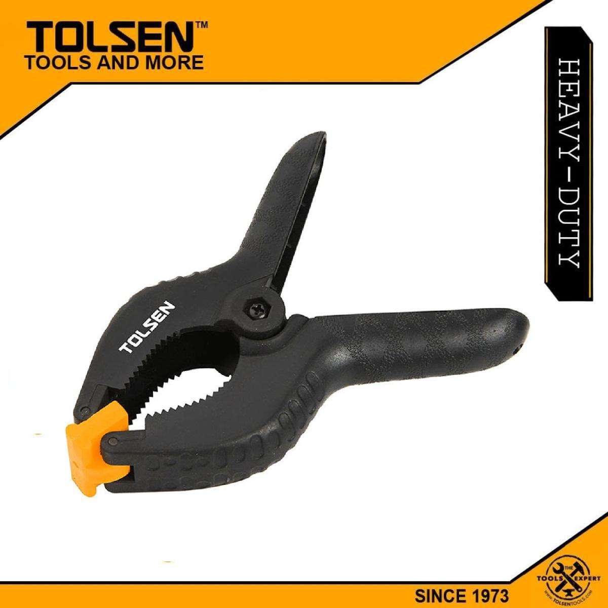 TOLSEN 6" Nylon Spring Clamp ( 160mm ) Soft Jaw Model 10199_img_1