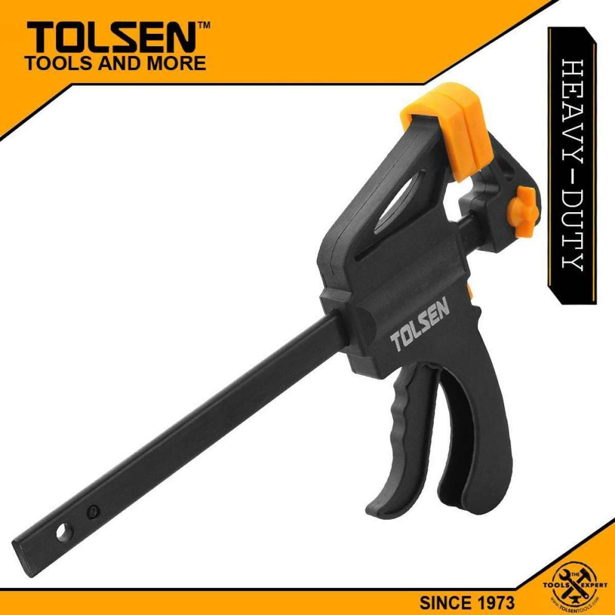 TOLSEN Quick Ratchet Bar Clamp Clamp (12") 10204
