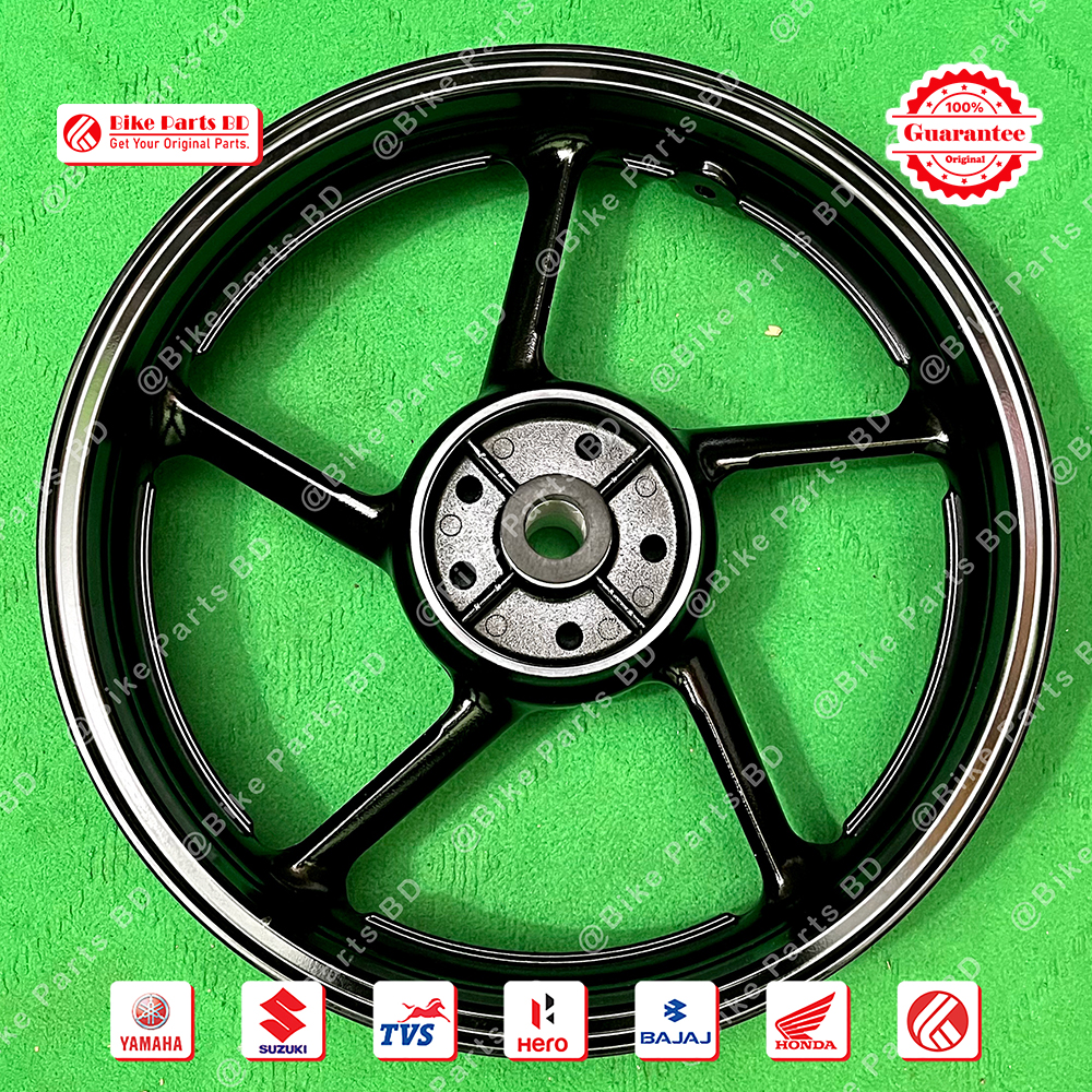 Alloy Rim (Front) for Yamaha FZS V1, FZS V2 (Single Disk), Fazer V1 & Fazer V2 bike._img_1