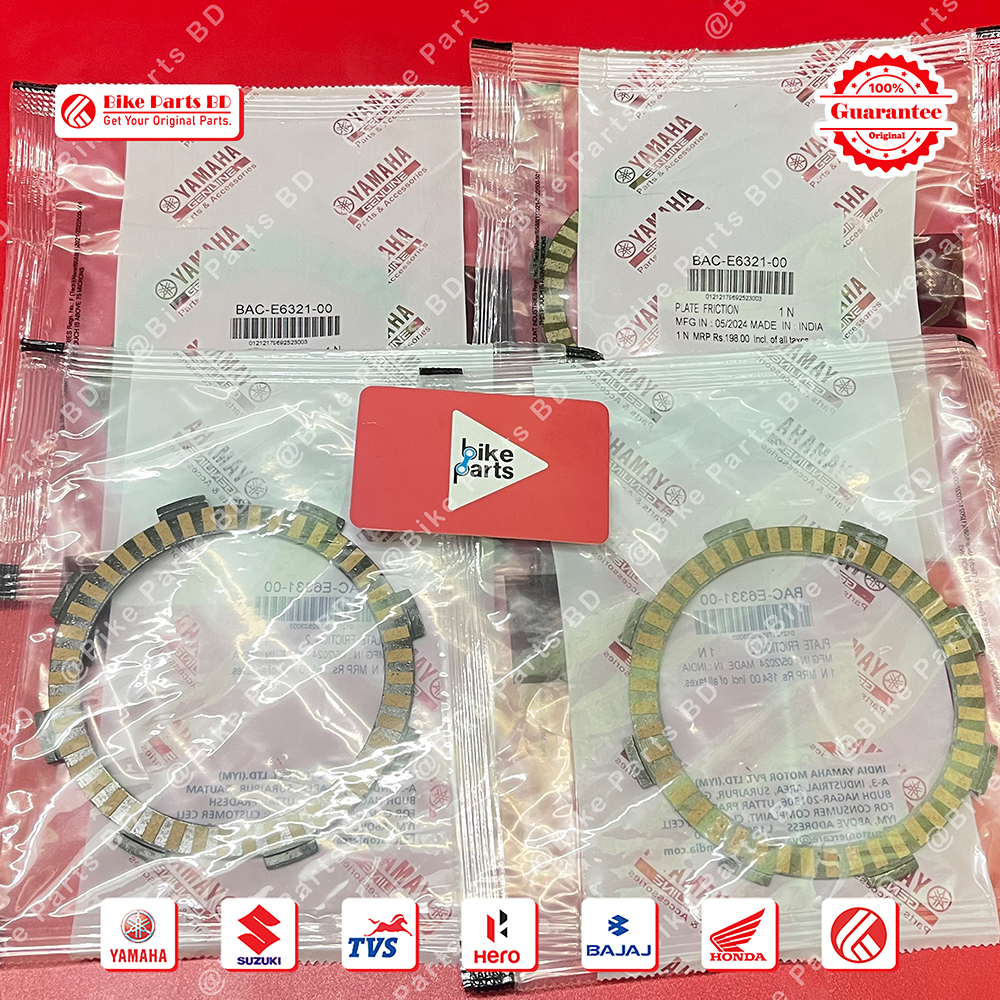 Clutch Plate-B9PE632101 & B9PE633100 for Yamaha FZS V3 (Deluxe) & FZS V4 bike._img_0