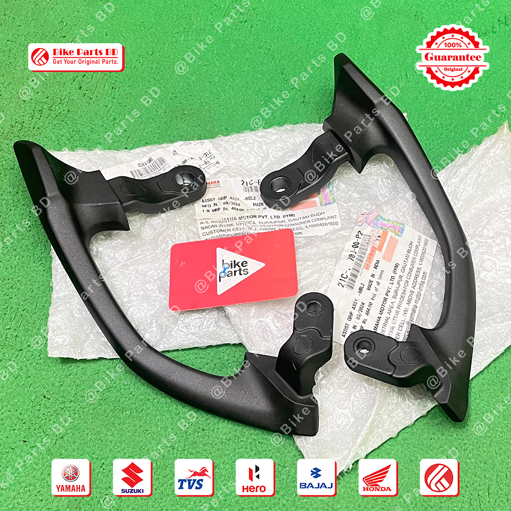 Pillion Hundel Painted (Plastic Shing) for Yamaha FZS V1 & Fazer V1 bike._img_1