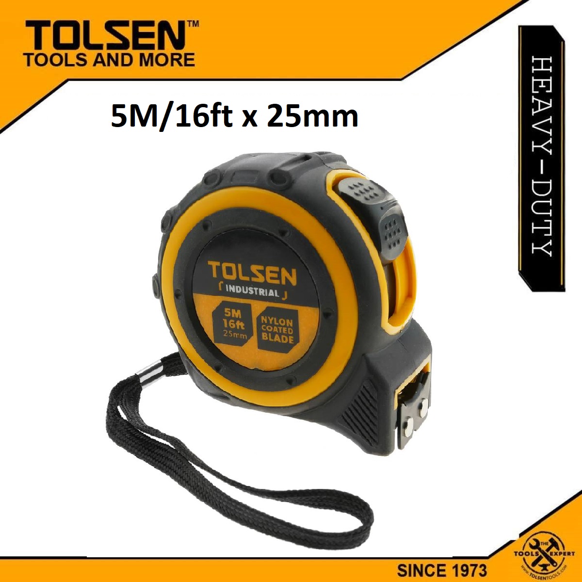 Tolsen 16ft Measuring Tape (5 Meter) Model: 36004_img_3