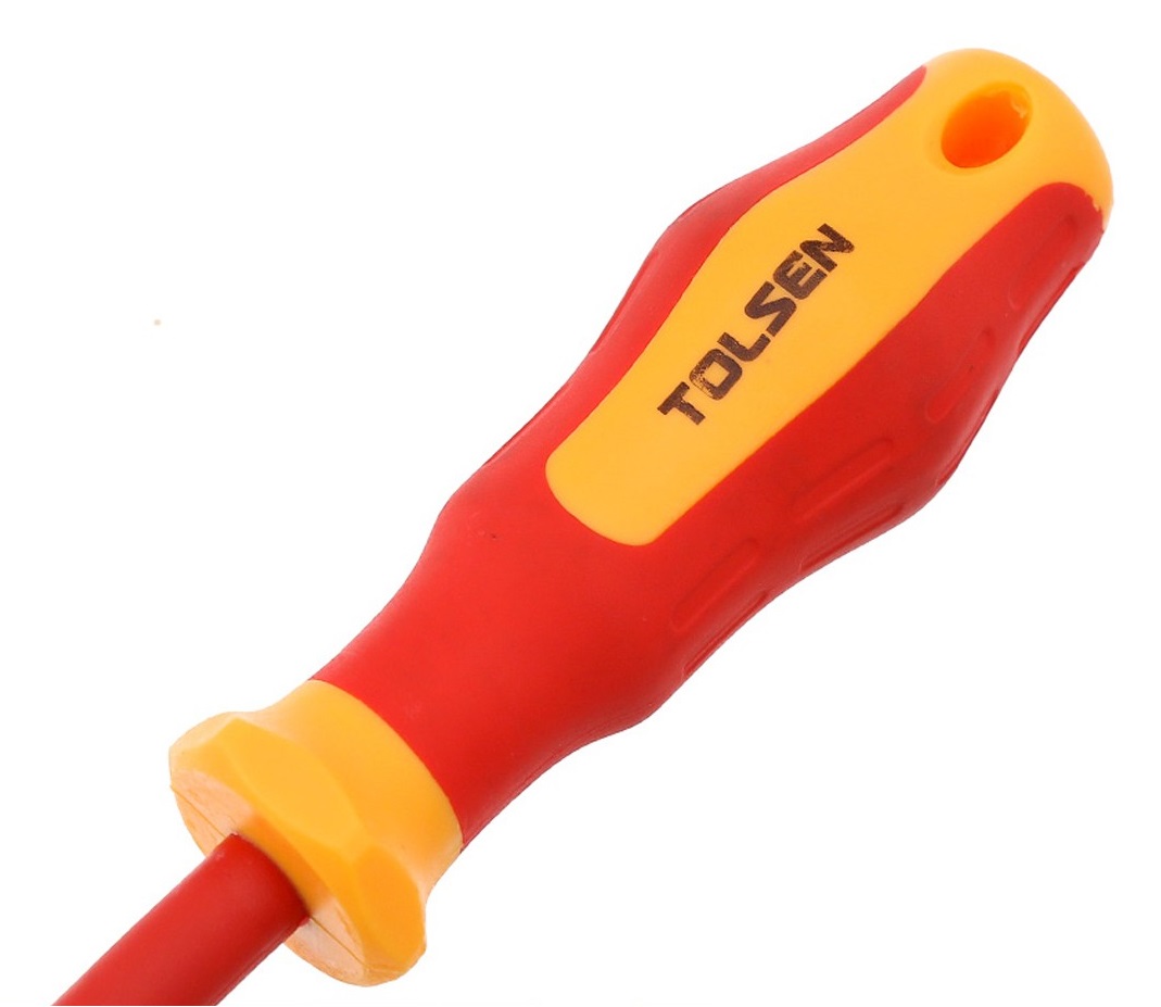 Tolsen VDE Flat Screwdriver (6.5mm x 150 mm) Model: 38003_img_3
