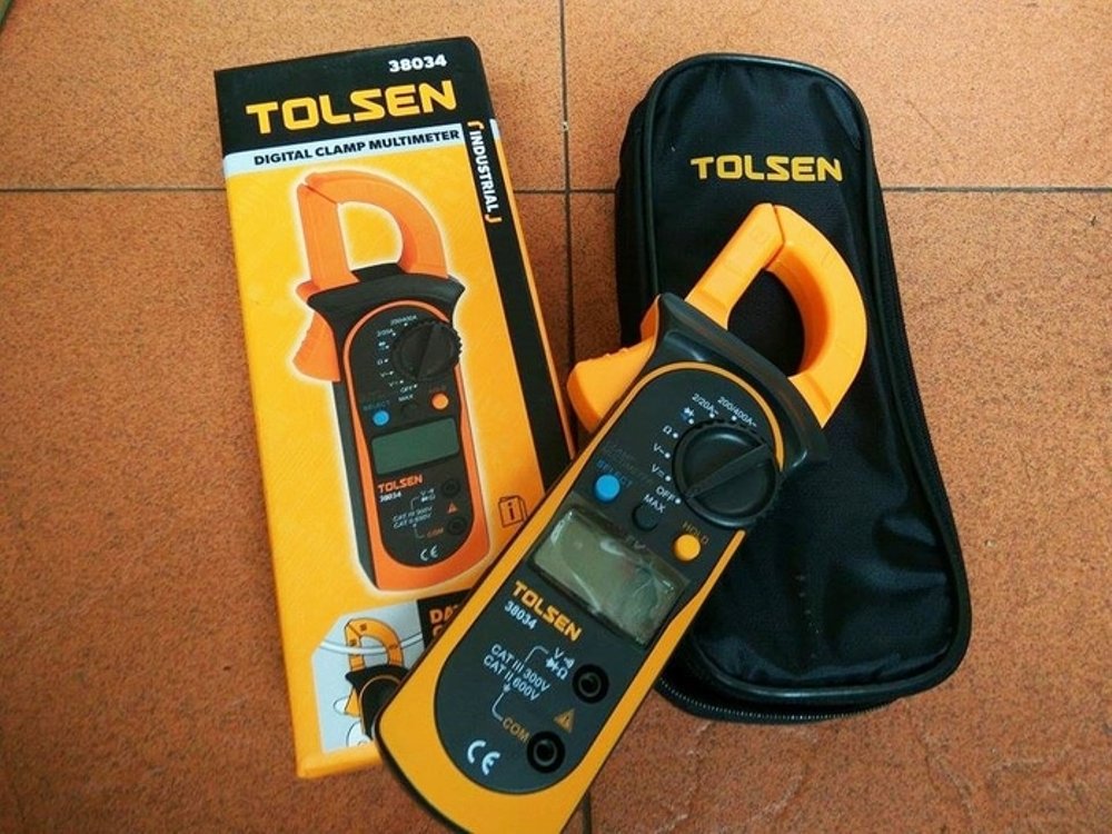 TOLSEN 38034 Digital Clamp Multimeter with Case, 400A, 600V; Model: 38034_img_4
