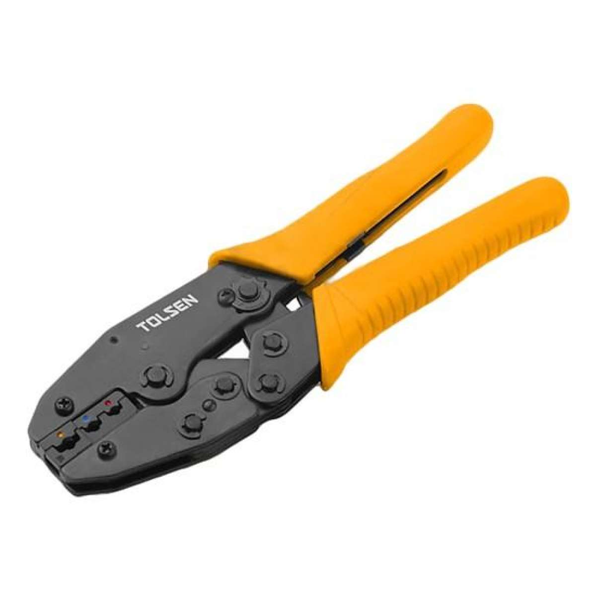 Tolsen 8.7" Rachet Crimping Plier (8.7 Inch or 220mm) Model: 38056_img_1