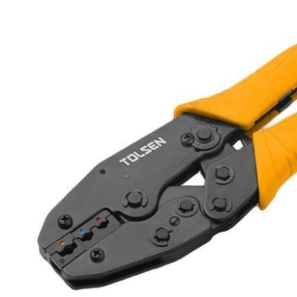 Tolsen 8.7" Rachet Crimping Plier (8.7 Inch or 220mm) Model: 38056_img_2