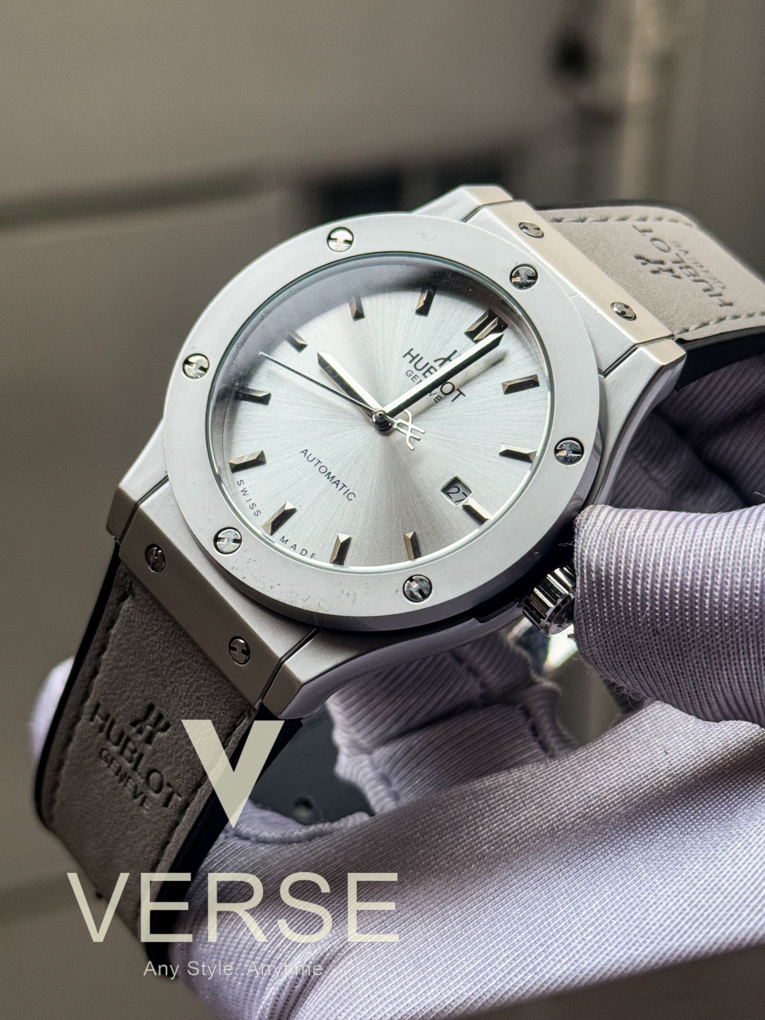 Hublot Classic Fusion Auto Velvet Silver