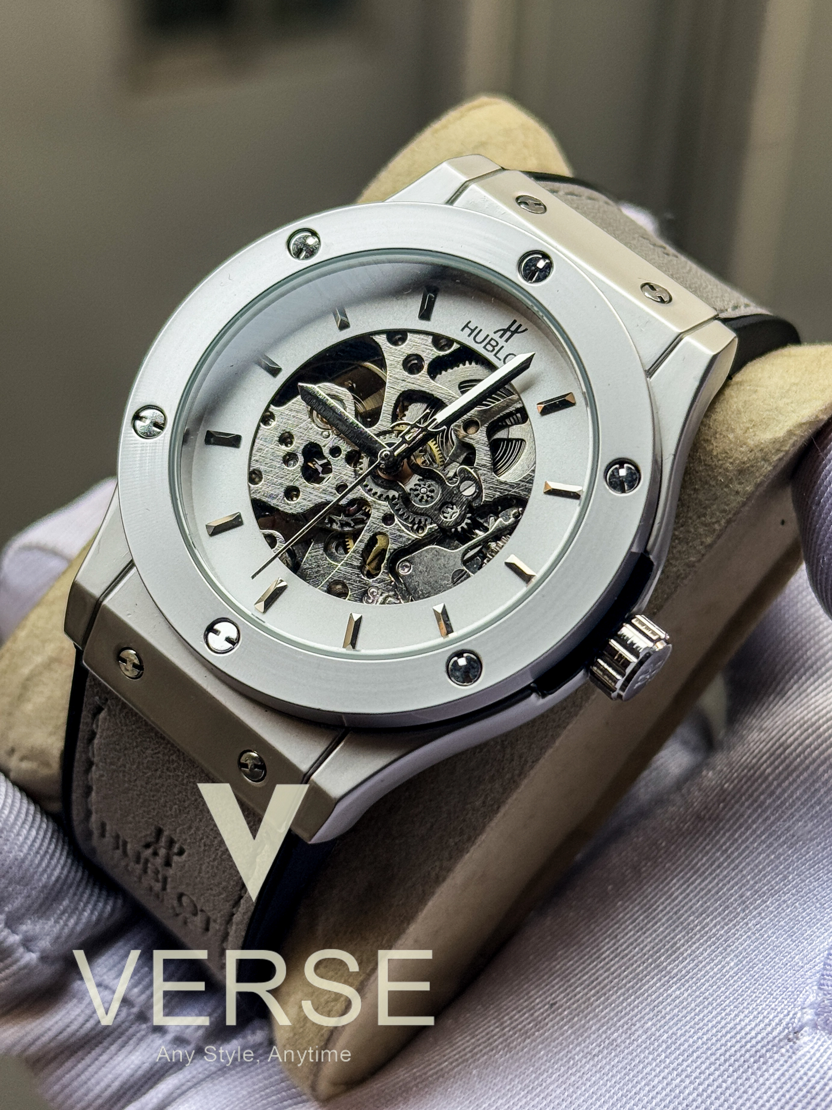 Hublot CF Auto V2 velvet Silver