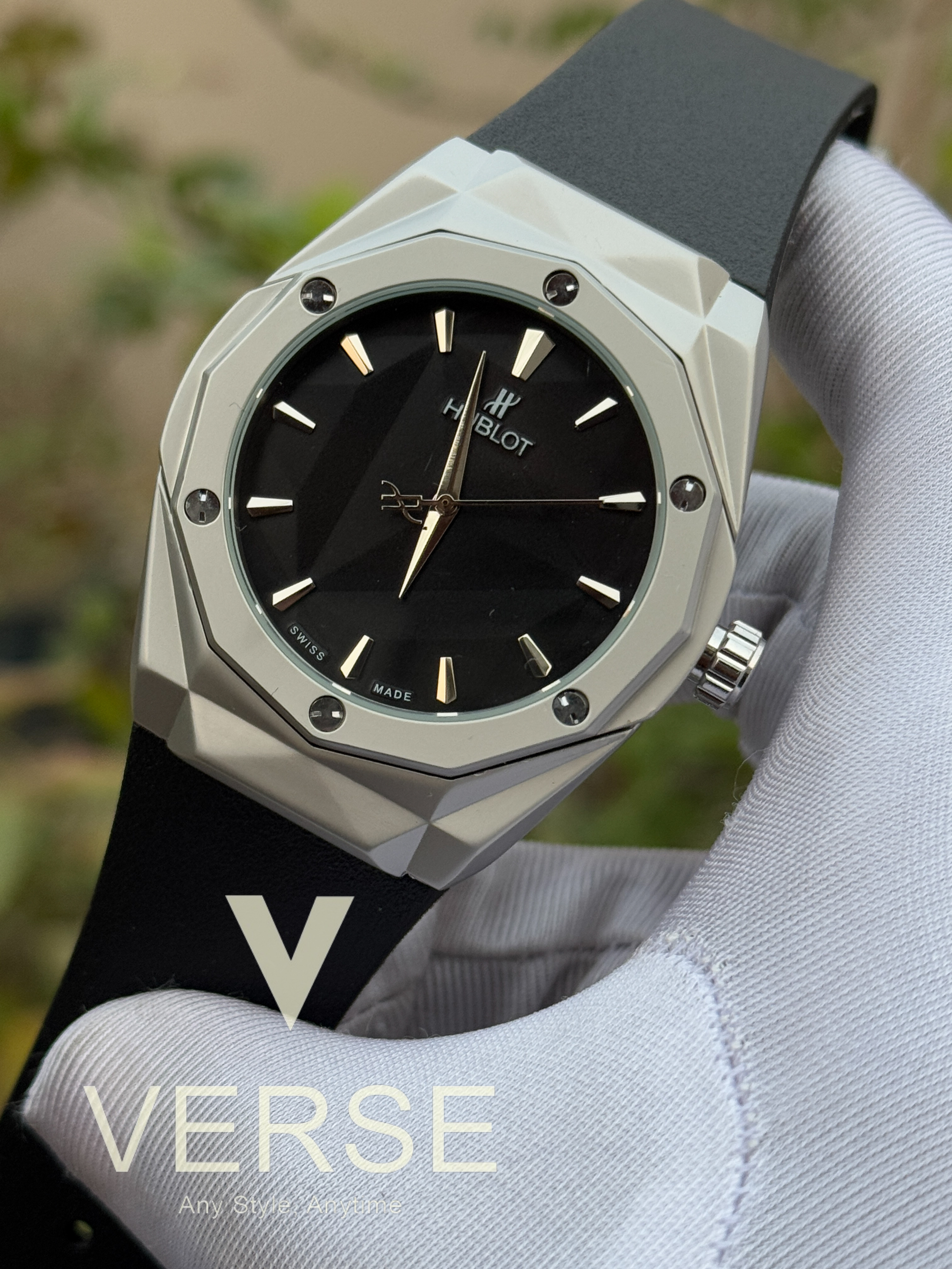 Hublot Orlinski Auto Silver Black