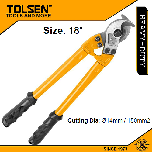 TOLSEN 18" Cable Cutter, Cutting Dia (14mm / 150mm2) Heavy Duty Model: 38101_img_4